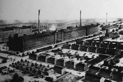 Scheibler's factory in Łódź